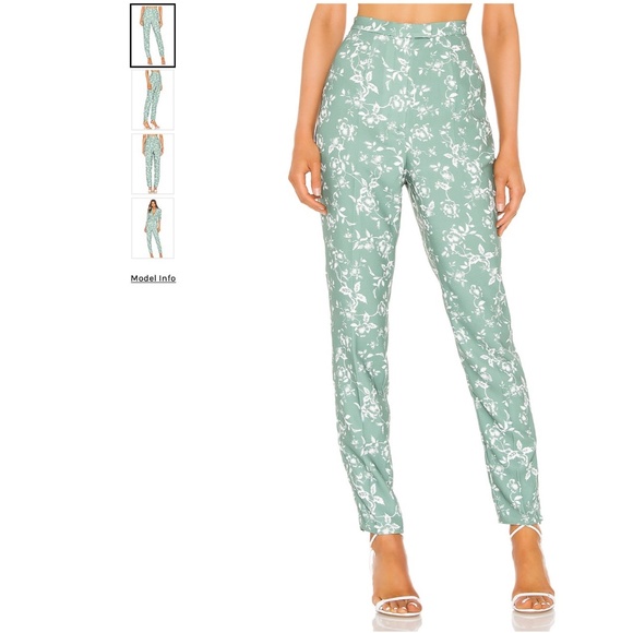 KEEPSAKE the Label Pants - NWT Keepsake Watcher Pant- Sage Floral-XS